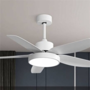 PLUS会员：NVC Lighting 雷士照明 光翼 ESFSFS9001 白色风扇灯 35W
