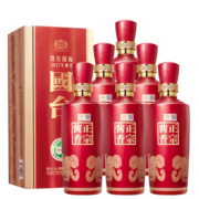 国台国标 2017年酿造 53度酱香型白酒 茅台镇高度酒水 500ml单瓶装