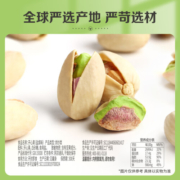 百草味  原色无漂白坚果干果零食量贩包装批发 盐焗味开心果500g