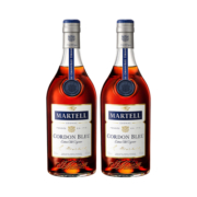 黑卡会员：MARTELL 马爹利 蓝带干邑白兰地 40度 700毫升 2瓶
