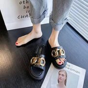 G7678 女士一字拖鞋