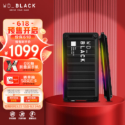 低过海淘！西部数据 WD_Black P40 移动固态硬盘 2TB