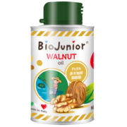 碧欧奇（Biojunior)意大利原装进口 初榨核桃油宝宝辅食用油可凉拌热炒 核桃油 150ml（初榨）