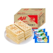 Aji低糖苏打饼干酵母减盐味2.5斤咸味薄脆饼食品小吃孕妇早餐零食