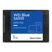 西部数据（WD) 1TB 笔记本台式机电脑 SSD固态硬盘 SA510 SATA Blue系列 3D技术 高速读写