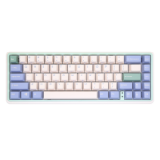 阿米洛（Varmilo） 迷你洛系列minilo尤加利 静电容键盘年终礼品键盘 办公键盘 便携键盘 尤加利67键双模（蓝牙+有线） 静电容V2樱花粉轴