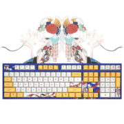 618预售：VARMILO 阿米洛 中国娘鸳鸯娘系列 鸳MA108键有线白灯 静电容V2草木绿轴