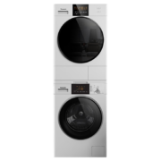 618预售：Panasonic 松下 N10P+EH10W 洗烘套装10kg变频洗衣机+10kg热泵烘干机