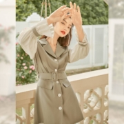 MEETLADY 米莱达 法式连衣裙 BLQ140H