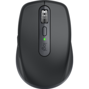 罗技（Logitech） MX Anywhere 3无线办公充电鼠标 蓝牙优联双模连接跨设备 少女馆 石墨黑