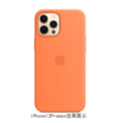 Apple 苹果13原装手机壳MagSafe磁吸iPhone13ProMax专用硅胶保护套 午夜色 iPhone13