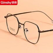 Gimshy 镜帅 纯钛近视眼镜+1.61防蓝光镜片