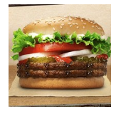 BURGER KING 汉堡王 双层小皇堡 电子兑换券
