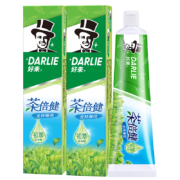 好来（DARLIE）牙膏 茶倍健 经典系列620G+赠40g*2件