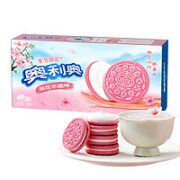 OREO 奥利奥 夹心饼干桃花米酿味194g早餐休闲零食小吃