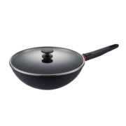 双立人（ZWILLING） 炒锅不粘锅平底多用煎锅可电磁炉 NOW炒锅30cm