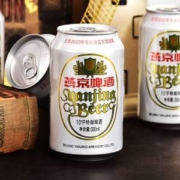 燕京啤酒 10度特制啤酒 白听330mL*24听