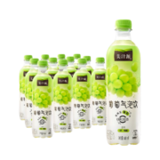 可口可乐（Coca-Cola）美汁源 Minute Maid 无糖饮料 葡萄气泡饮 480ml*12瓶 整箱装