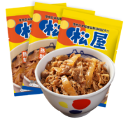 概率券:松屋熟制牛肉料理包135g*3袋*3件+凑单