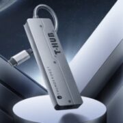 ThundeRobot 雷神 T-HUB Type-C扩展坞 五合一 银色