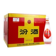 山西杏花村汾酒乳玻光瓶玻汾48度475ml整箱12瓶装