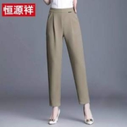 恒源祥 L103 女士夏季薄款休闲裤*3件