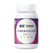 善存女士小紫瓶多种矿物质维生素复合女性1.74gx80片*1瓶含维c vc