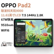 OPPO Pad 2 平板 8+256GB电脑网课学习办公绘画游戏商务2023新款
