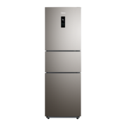 20点、plus会员：Midea美的 三门小型家用冰箱 BCD-247WTM(E) 247升