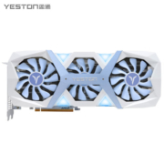盈通（yeston）AMD RX7600 8GD6 游戏高手台式机独立电竞游戏显卡 RX7600 8G 游戏高手