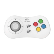 SNK NEOGEO mini Pad 游戏机专用有线手柄 黑白双色游戏机怀旧格斗街机拳皇侍魂 全新正品 现货闪发