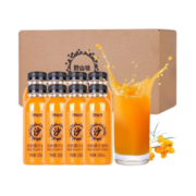 吕梁野山坡 生榨沙棘汁 山西特产饮料生榨沙棘果汁年货送礼 350ml*8瓶