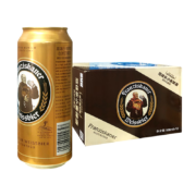 京东百亿补贴：范佳乐 教士 德式小麦 白啤酒 500ml*12罐整箱 国产
