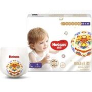 HUGGIES 好奇 皇家御裤 拉拉裤 L4片（试用装）