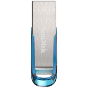 闪迪 (SanDisk) 64GB USB3.0 U盘CZ73酷铄 高速读取 时尚蓝色 小巧便携 安全加密 学习办公优盘