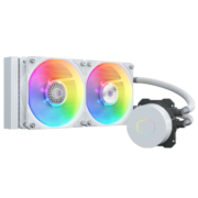 酷冷至尊(CoolerMaster)冰神B240ARGB 白色 水冷CPU散热器(支持LGA1700&AM5/ARGB风扇/双腔水泵/电脑组件)