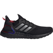 adidas阿迪达斯官方轻运动ULTRABOOST 20男女运动休闲舒适跑步鞋 黑/红/蓝紫色 40.5(250mm)
