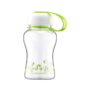 茶花（CHAHUA）便携运动塑料水杯 420ML*2件