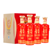 五粮液（WULIANGYE） 一尊天下藏品商务婚宴纯粮食浓香型白酒52度500ml*4瓶整箱礼盒装