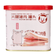 小猪呵呵 火腿猪肉罐头午餐肉340g*7件