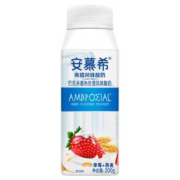 概率券：伊利 安慕希 草莓燕麦风味酸牛奶 200g*10瓶/箱
