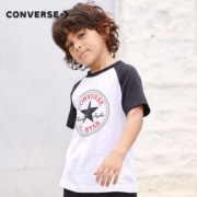 柔软舒适！CONVERSE 匡威 儿童纯棉短袖