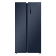 需购券、618预售、PLUS会员：Haier 海尔 BCD-601WGHSS19B9U1 风冷十字对开门冰箱 601L 星石蓝