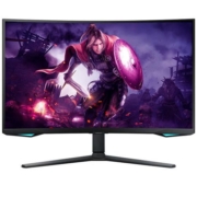 三星32英寸显示器MiniLED屏4K曲面165Hz电竞升降旋转S32BG750NC