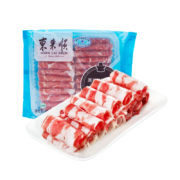 东来顺 羔羊肋排肉切片羊肉卷 400g/袋*3件