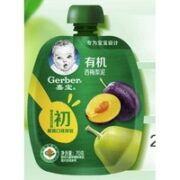 Gerber 嘉宝 宝宝有机果泥 多口味 70g*2袋+90g*6袋