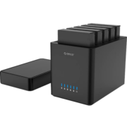 奥睿科(ORICO)硬盘盒硬盘柜3.5英寸多盘位USB3.0 SATA机械硬盘外置外接移动存储磁盘柜硬盘笼架 5盘位DS500U3