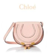 Chloé 蔻依 Marcie 超迷你粒面小牛皮马鞍包挎包 三色
