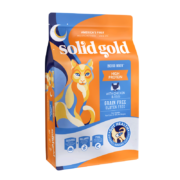预售、88VIP：solid gold 素力高 Indigo moon系列 鸡肉蛋粉全阶段猫粮 12磅