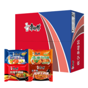 康师傅方便面经典袋红烧+酸辣+香辣+鲜虾整箱25袋装速食即食泡面